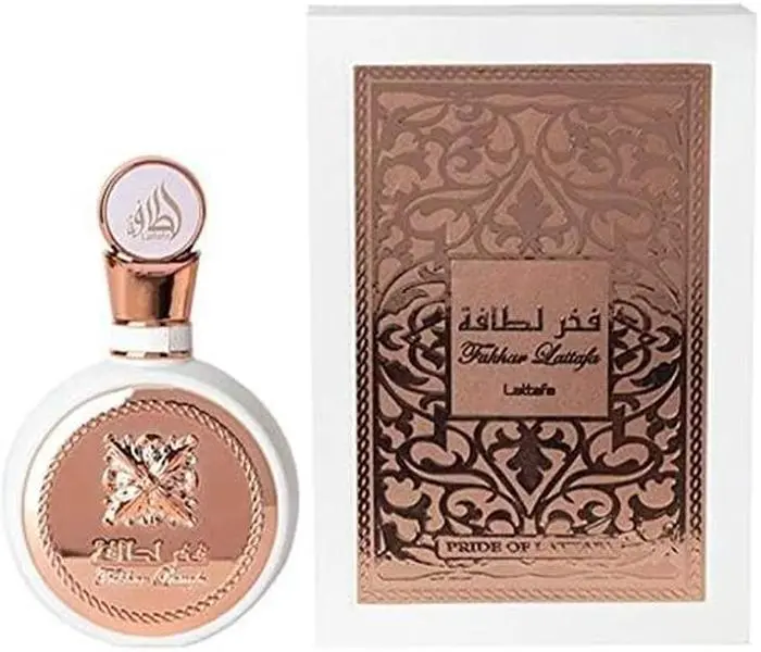 Fakhar Rose Gold Women's Perfume 100ml - Fruity and Floral Scent