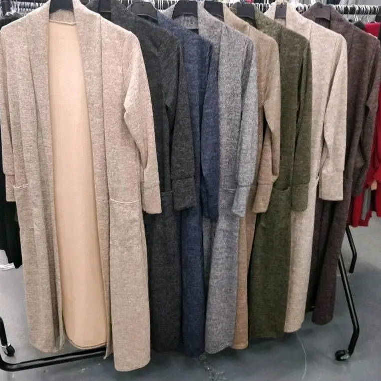 Plus size long jumper with Pockets  in size (8-18)