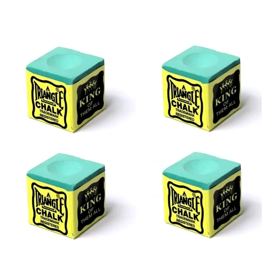 3pc Triangle branded chalk snooker/billiards billiards