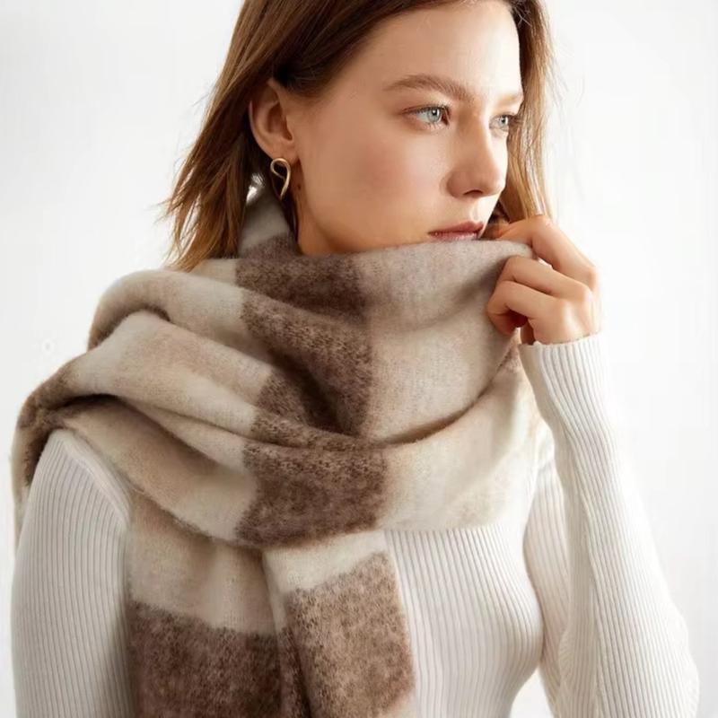 Women's Winter Thick Scarf for Extra Warmth and Style 2