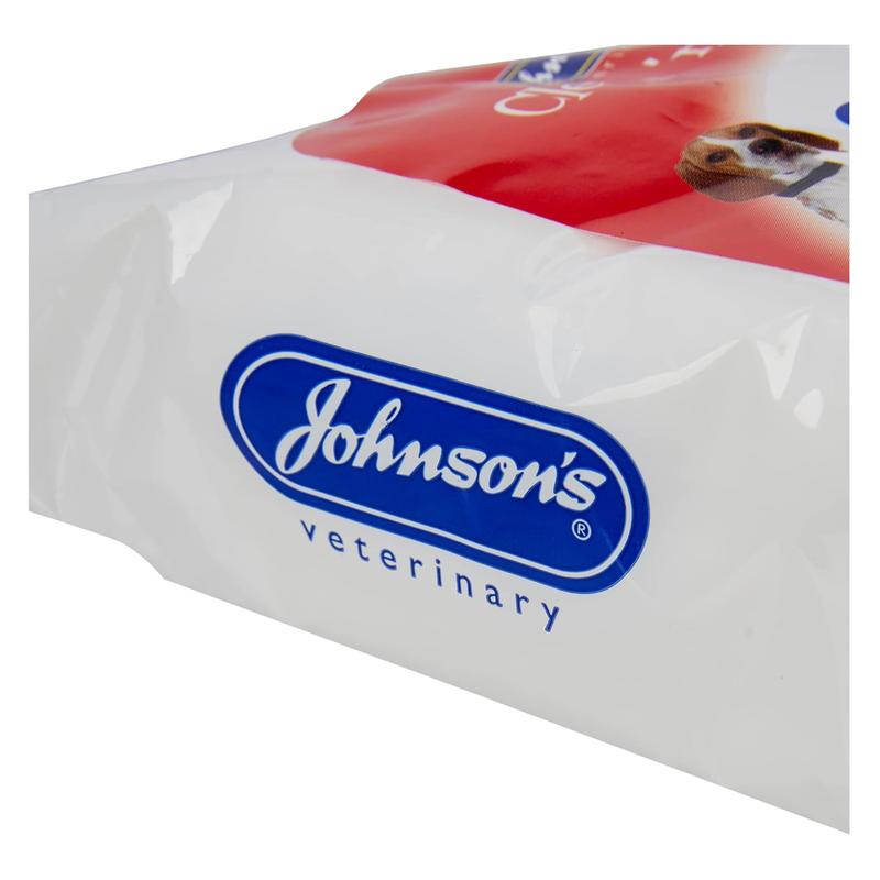 Johnson's Vet Clean & Safe Eye & Ear Wipes for Cat and Dogs 1