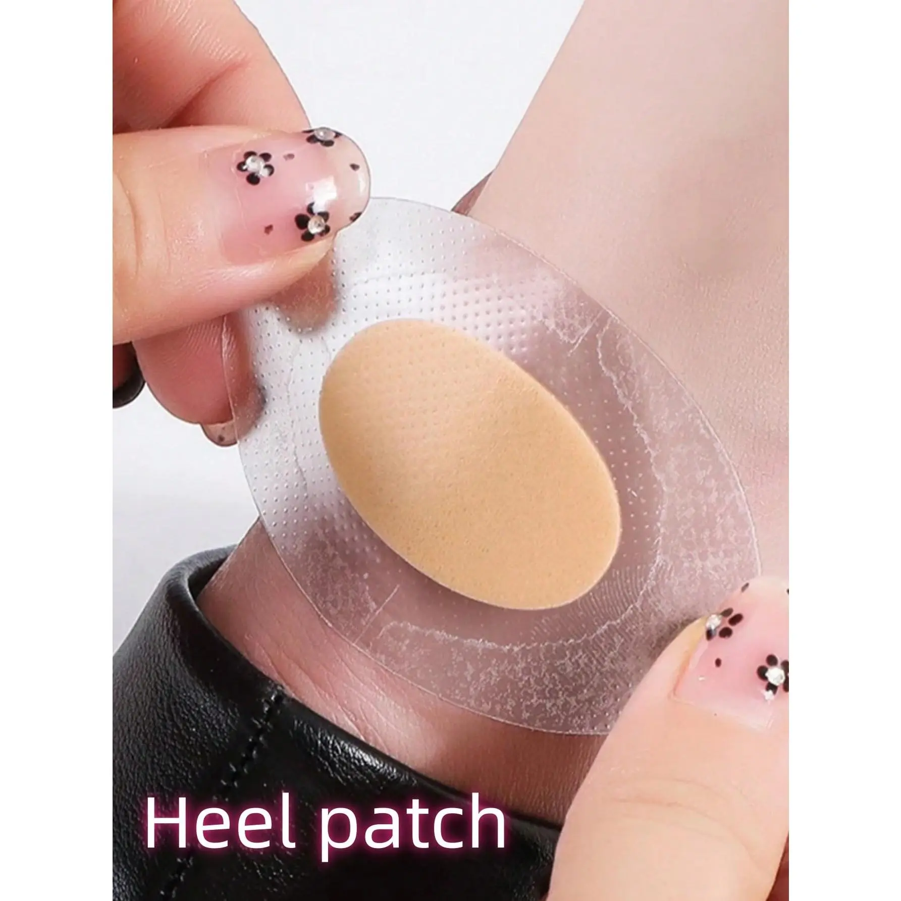 30 Packs Gel Heel Protection Foot Pads Sticky Blister Pad Water Colloid Heel Pad Shoe Patch Pain Relief Plaster Foot Care High Heel Wear Resistance Footwear Comfort Insoles Bedroom Nail Tactical Arch Multicolor