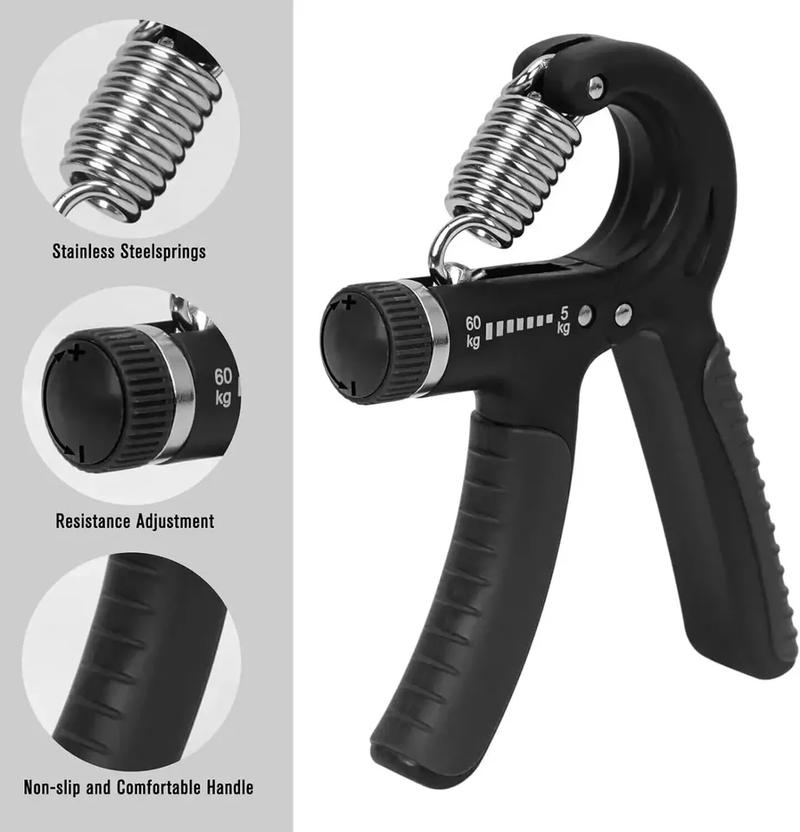 Product Introduction of 5-60KG Sport Hand grip Strengthener Adjustable Forearm Trainer Finger exerciser 14
