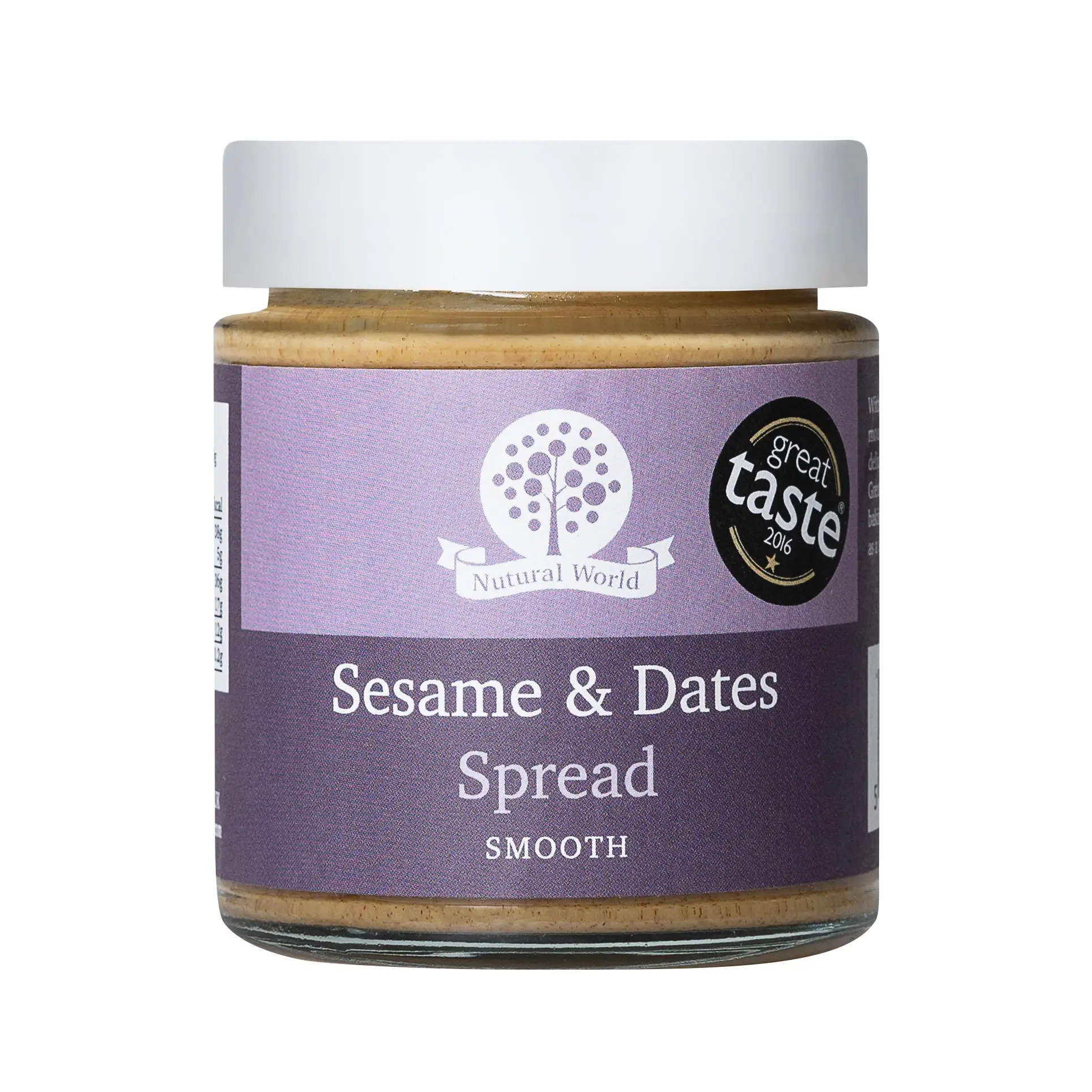 Nutural World - Sesame and Dates spread (170g) Great Taste Award winner
