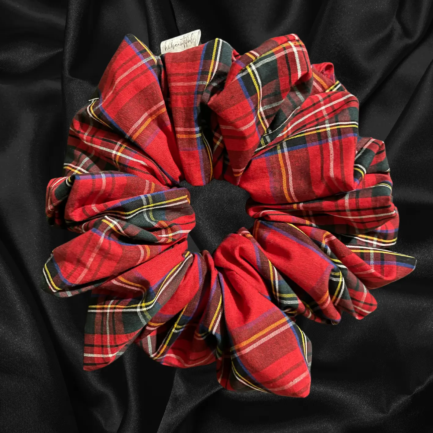 HiBeautiful Christmas Cotton Scrunchie - XXL and Medium Size