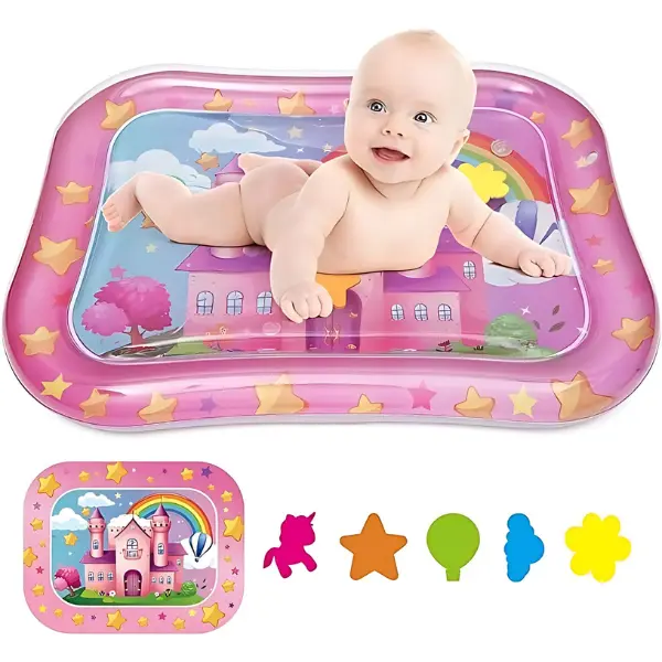 Premium Baby Water Mat for 0-24 Months Girls - Promotes Development and Hand-Eye Coordination