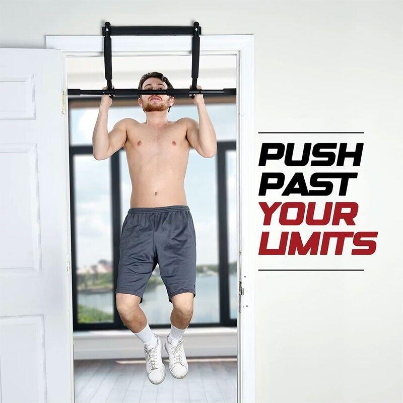 Product Introduction of Heavy Duty Pull Up Bar Doorway Frame Chin Up Bar with Ergonomic Multi Grip, Home Gym Workout Fitness Bar Exerciser - (Fits Almost All Doors) 30