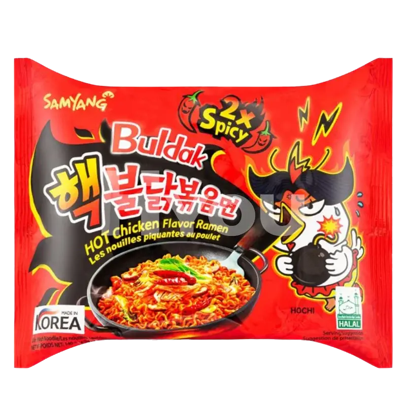 Samyang Noodles - Random 5 Bags with 5 Flavors - Carbonara Flavor Guaranteed Instant Food 2