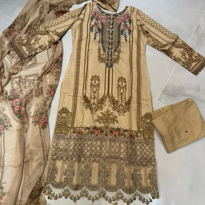 MB inspired lawn Hit design Pakistani 3pc suit 0