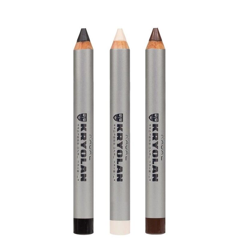 Kryolan Kajal Pencil - Colour rich, creamy, soft textured eye liner / eye makeup pencil eyeliner kajal  pen mascara 1