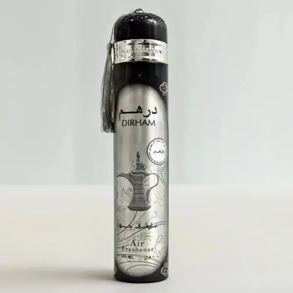 Viral Dubai Air Freshener Dirham Silver 300ml Multipack Combo Deal  - Fresh Floral Fragrance for Home and Car Ard Al Zaafaran - Scented, Household Lemon Oud Bottle Lavender Rose Cardamom Fruits Tropical Light Aroma Perfume 2