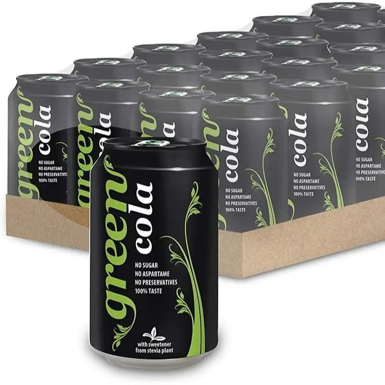 Green Cola Natural Sweeteners Cola 330ml x24