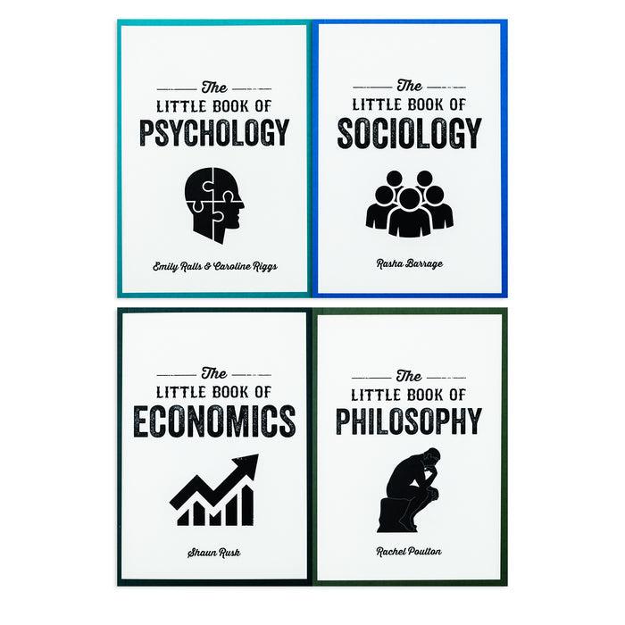 The Little Book of Philosophy, Sociology, Economics & Psychology 4 Books Collection Set 5
