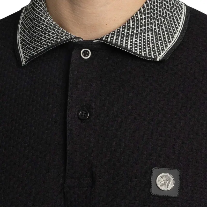 Jacquard short sleeve polo shirt Trojan mod collection 3