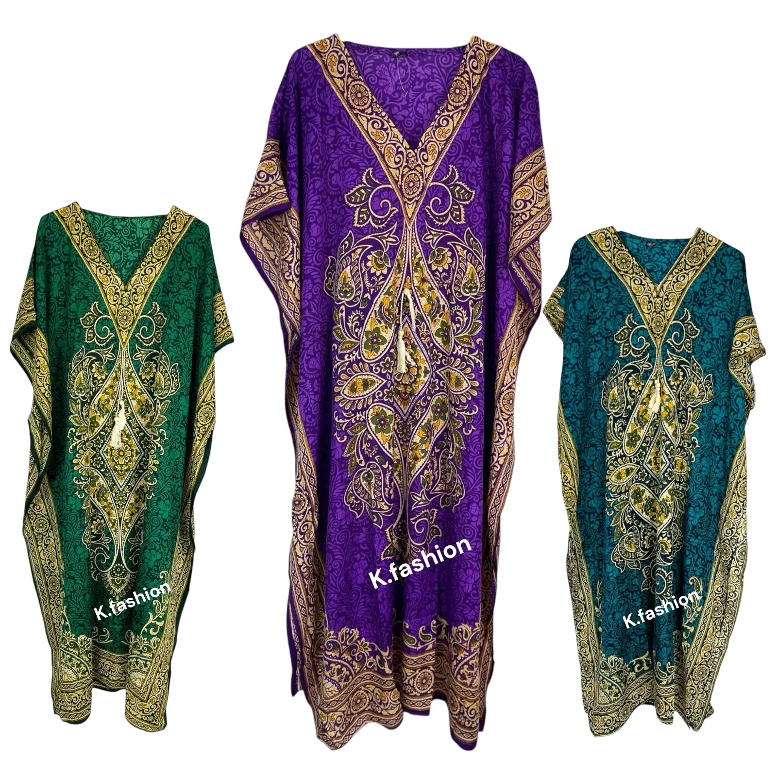 New Women's Dashiki Floral Printed Kaftan Summer Dress - Perfect for Beach Holidays