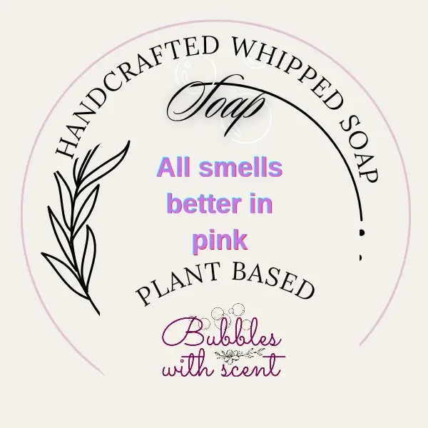 Bubbles with Scent Pink Whipped Soap with Apricot Kernel Oil and Lost Cherry Fragrance - 150g Body Wash for Moisturizing Skin Cleansing Body Care Color 3