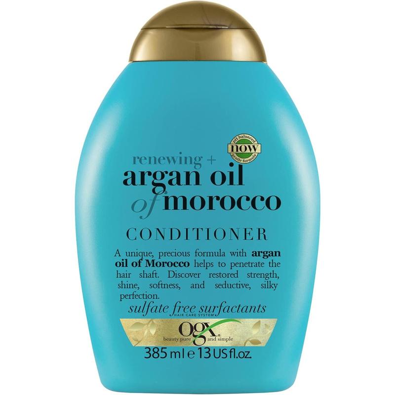 OGX Argan Oil of Morocco Sulfate Free Shampoo for Dry Hair, 385 Ml & Hair Conditioner for Dry Damaged Hair, 385Ml 2