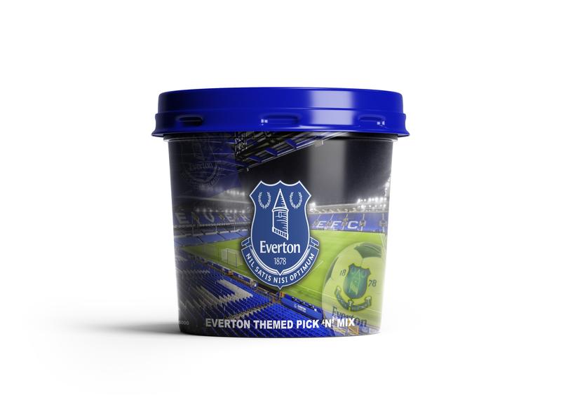 Football Themed Candy Tubs 600g of pick 'n' mix Snack Sweet Bonbon 8