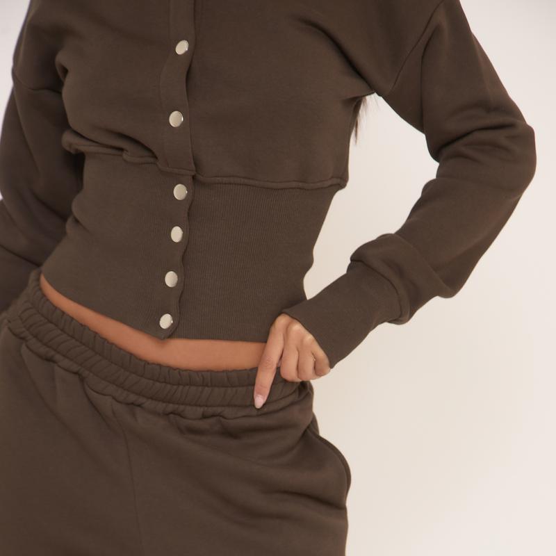 Elasticated Waist Wide Leg Joggers 1