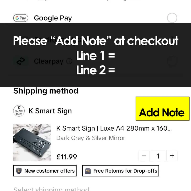 K Smart Sign | 150mm x 100mm full personalised wheelie bin numbers number stickers bins recycling fully personalised waterproof bin day waste garden wastes 3
