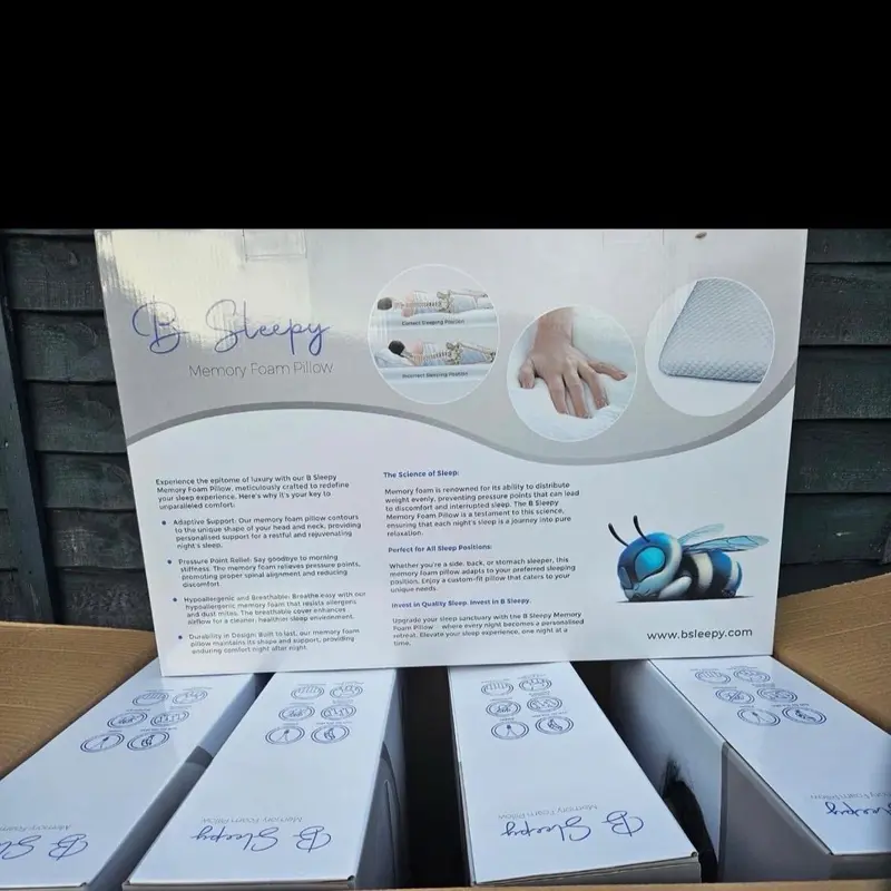 B Sleepy Memory Foam Pillow - Comfortable and Supportive 6