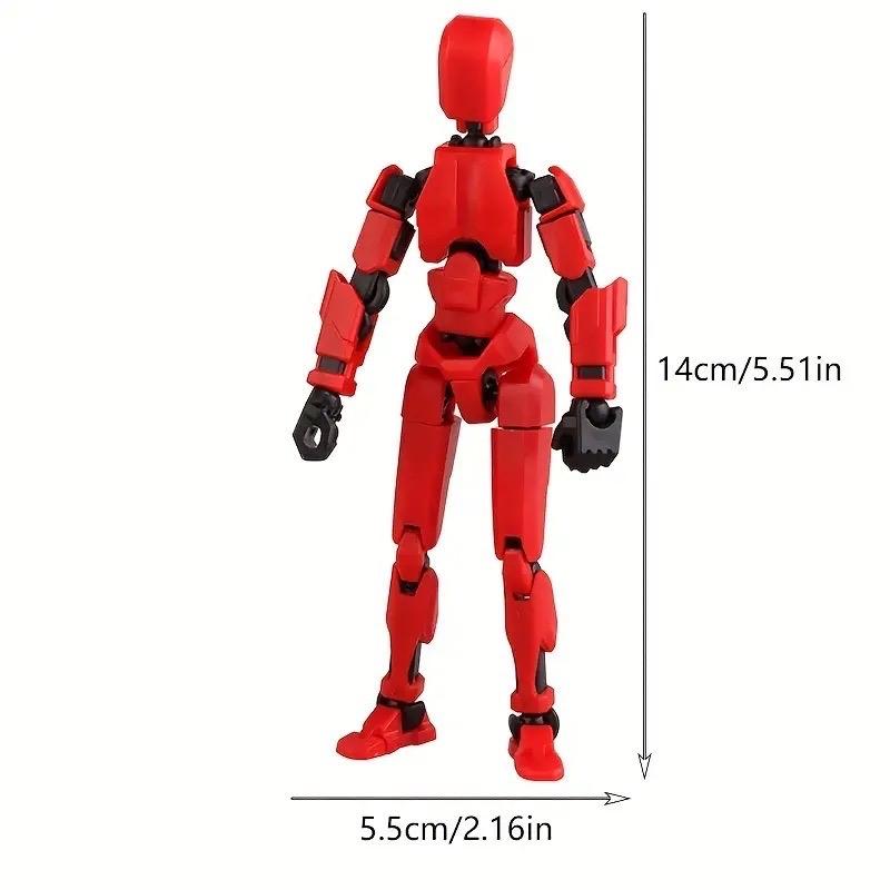 DIY 3D Action Figure Kit Dummy 13 D13 Joint Movable Polycarbonate Material for Creative Play 3D Printing 5