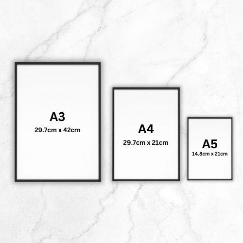 Personalised Football Family Print / Glasgow Rangers FC Inspired / Personalised Family Print / a5 a4 a3 / Unframed / Fast Delivery Decor Decoration Wall Poster Room Ornaments posters Artistic Photo 1