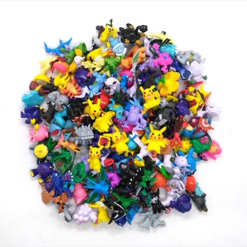 48pcs Pokemon Pikachu Mini Figures Charizard Charmander Squirtle Venusaur PVC Collection Figurine Kids Juguetes Toys Multicoloured Educational Gift Set Boys Girls Multicoloured Educational Gift Set 3