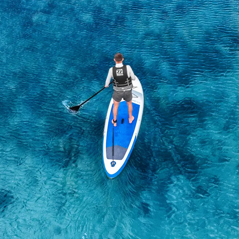 AquaTec Inflatable Paddle Board - Lucia [Intermediate] & Cruiser [Pro] Paddleboards - Perfect for Flat Water & Small Waves 5