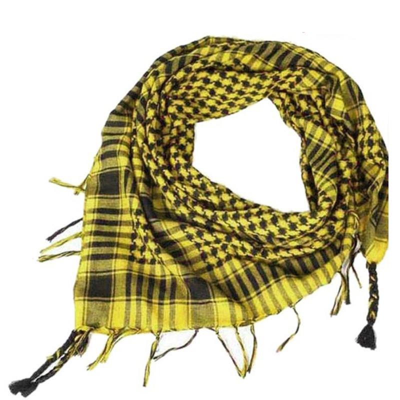 Product Introduction of Summer Unisex Tactical Arab Cycling Mask Scarf For Man Women Fashion Lightweight Hijab Scarf Spring Army Plaid Head Scarf Mask 7