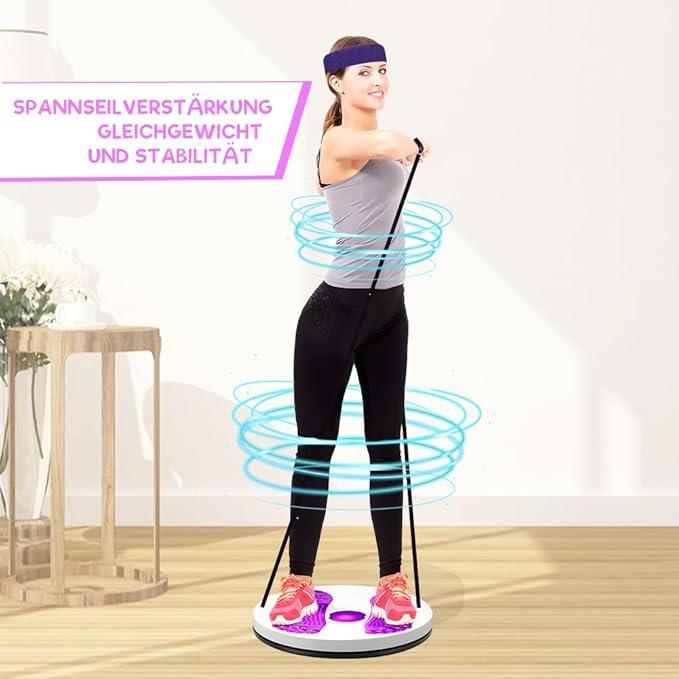 Waist Twist Disc, Waist Slimming Balance Rotating Disc Multi-functional Twist Board Exercise with Massage Foot Sole- Home Fitness Gym Equipment exercise  equipment 6