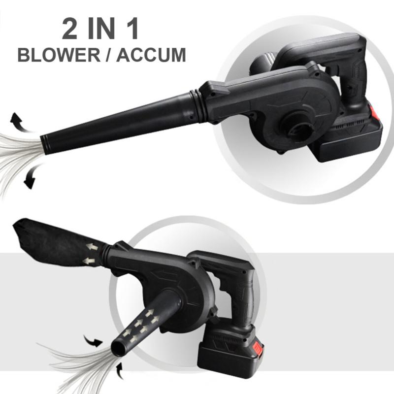 Cordless Air Blower Blow&Suction Vacuum Cleaner Leaf for 18&21V Makita Batteries 4