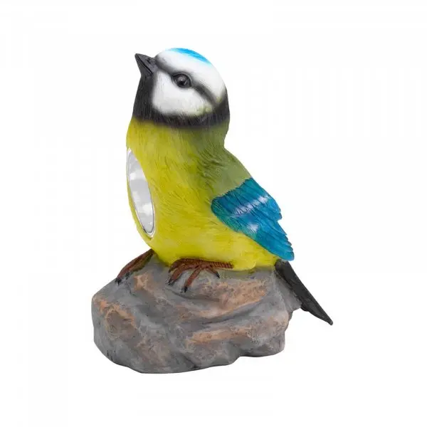 Solar Bird Garden Decorations LED Spotlight Robin, Kingfisher, Blue Tit or Woodpecker 5