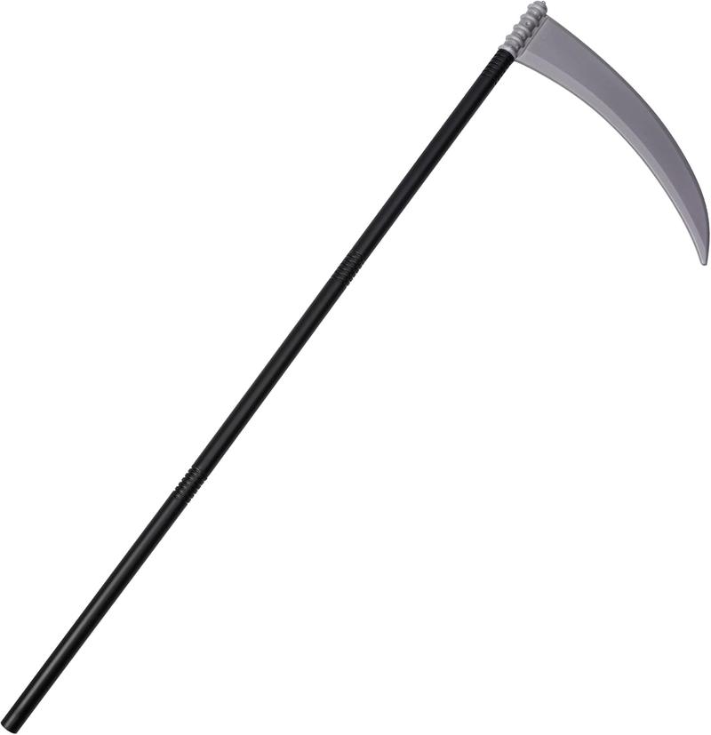 Product Introduction of 110cm Detachable Plastic Scythe Halloween Staff - Perfect Props for Grim Reaper Costume - Clothing, Menswear Spooky Underwear 3