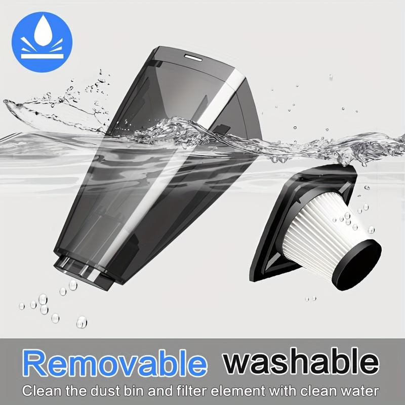 Product Introduction of Powerful Portable Wireless Handheld Vacuum Cleaner for Car, Home, Office with USB Charging and Variety of Accessories 15