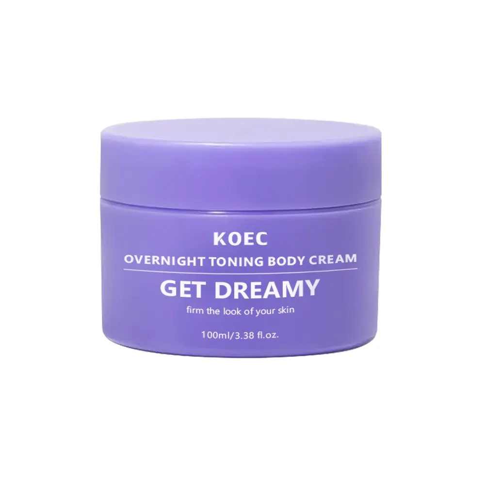 GET DREAMY Overnight Toning Body Cream -Works at Night,  Body Firming Whip, Body Moisturizer 3.38 oz