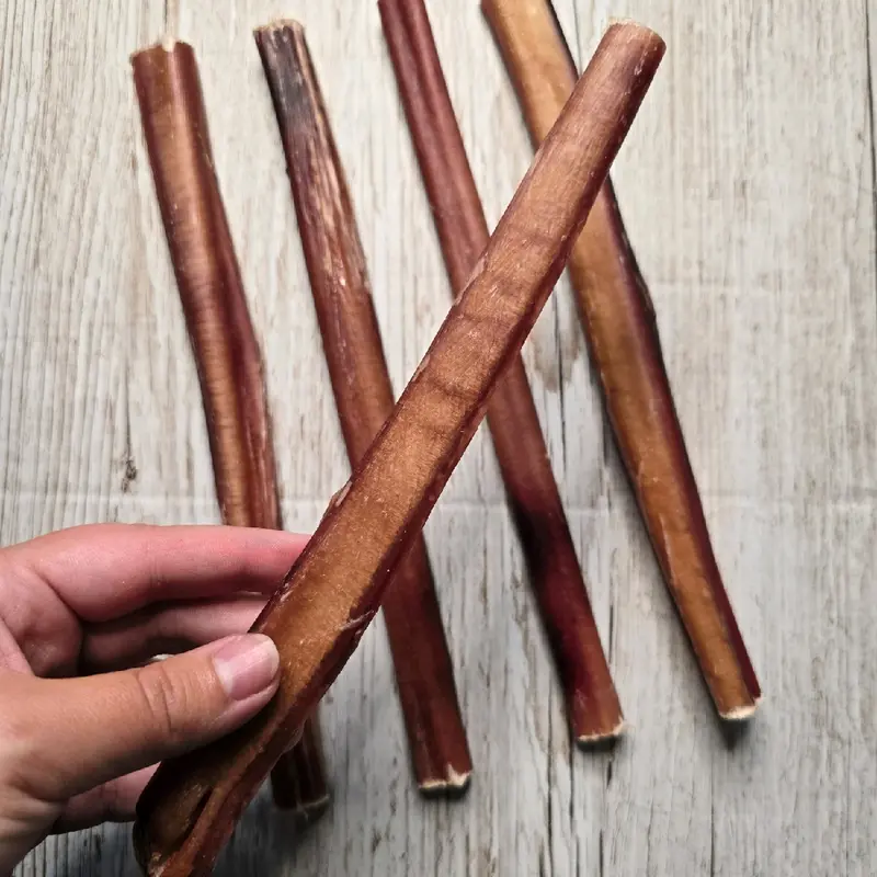 Pizzle - 24cm (Also known as Bully Sticks) Natural Dog Treat Long Lasting Chew 2