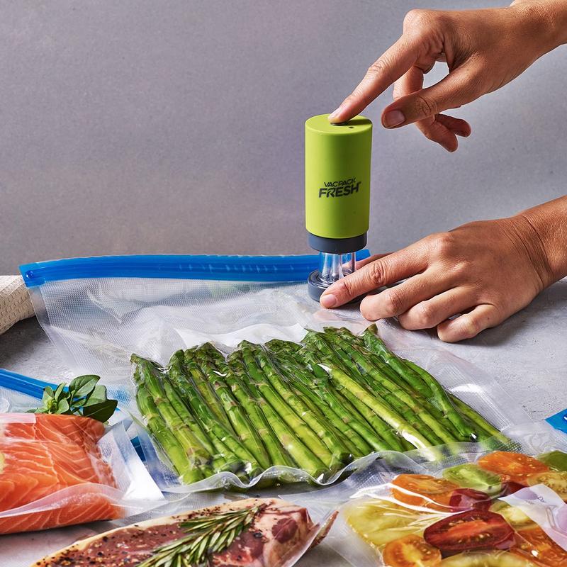Product Introduction of JML VacPack Fresh - Handheld food vacuum sealer that keeps food fresher for 4 X longer! 9