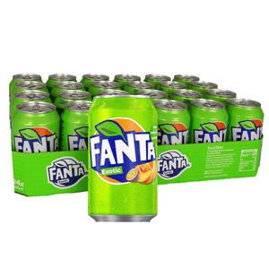 FANTA Exotic Can 330ML - Pack of 24, Perfect Summer Beverage