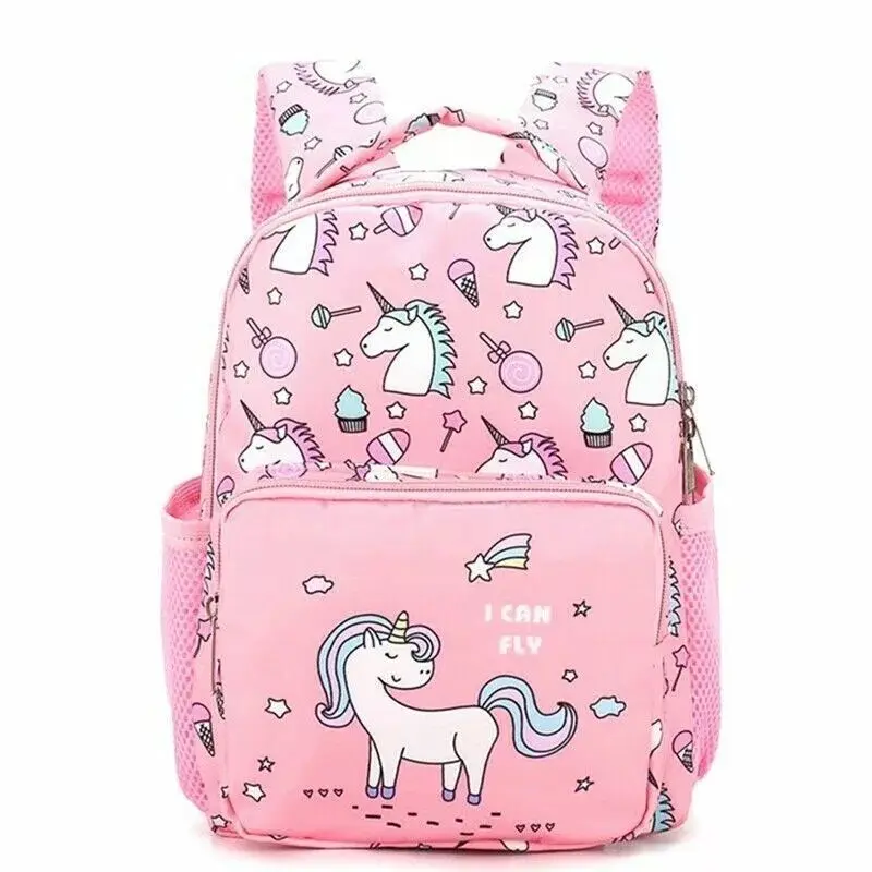 Kids Children Unicorn Backpack Girls Boys School Bag Rucksack Kindergarten Bags 2