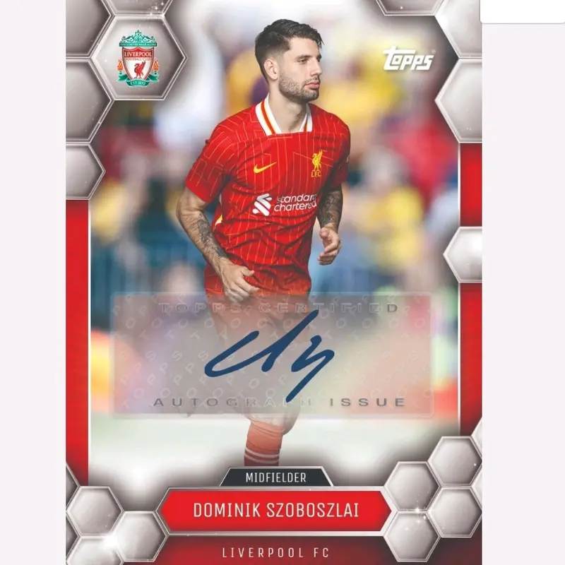 2024-25 Topps Soccer Liverpool Fan Trading Cards *** LIVE OPENED *** 4
