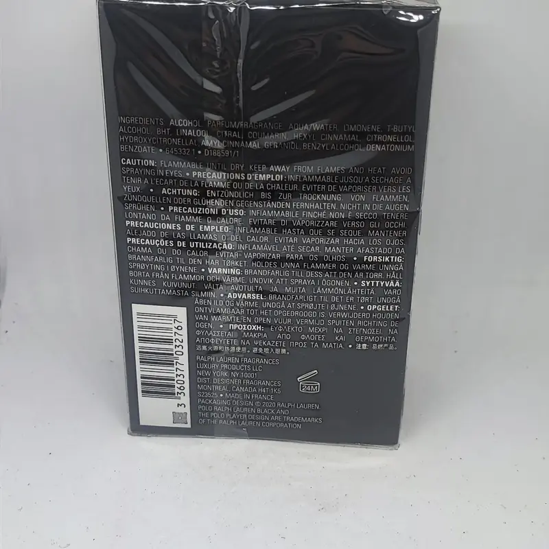 Polo Ralph Lauren Black Eau De toilette EDT Mens Spray 125ml - New & Sealed #poloblack #fragrancetiktok #perfumrlovers#perfumetiktok#mensperfume 1