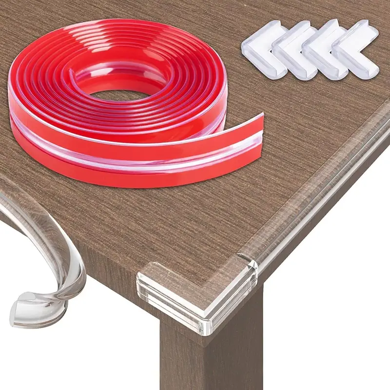 5M Silicone Edge Protector Kid Safety Corner Strip Pre-Tape Furniture Anti-sharp 1
