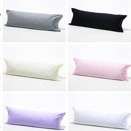 Sabih Bedding Bolster Pillow- Hollowfiber Filled Body Pillow, Long Pillow for Maternity Support, Side Sleeper With Pillow Case 4