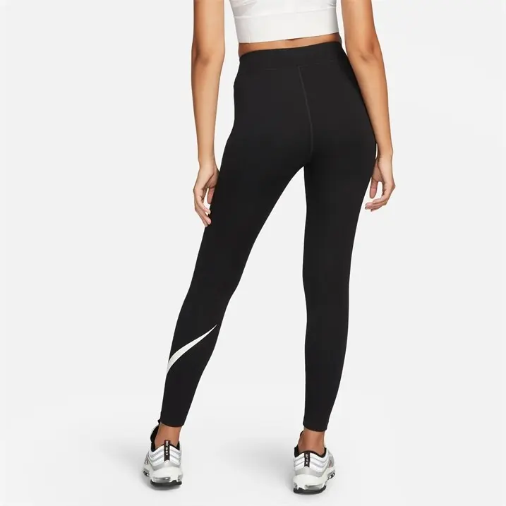 Nike Womens Sportswear Essential Mid Rise Swoosh Leggings 4