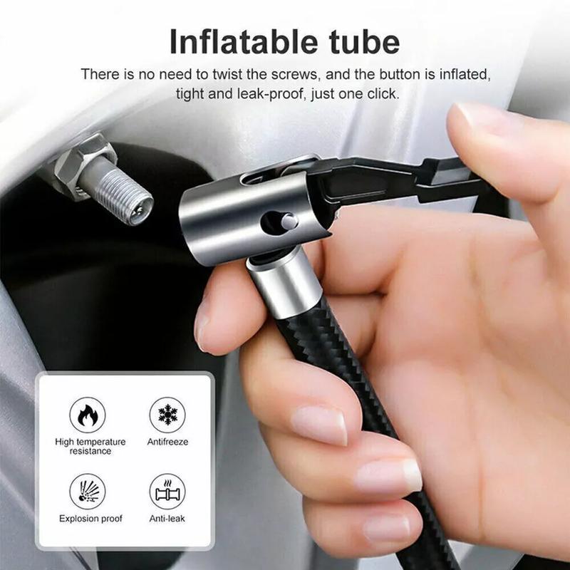 Portable 12V 150PSI Electric Corded Car Tyre Inflator Pump - Air Compressor 6