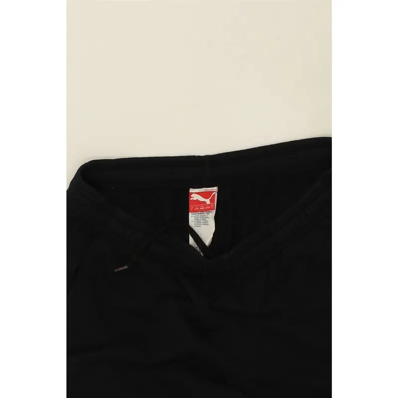 Pre-Owned Vintage PUMA Mens Tracksuit Trousers Large Black Cotton 3