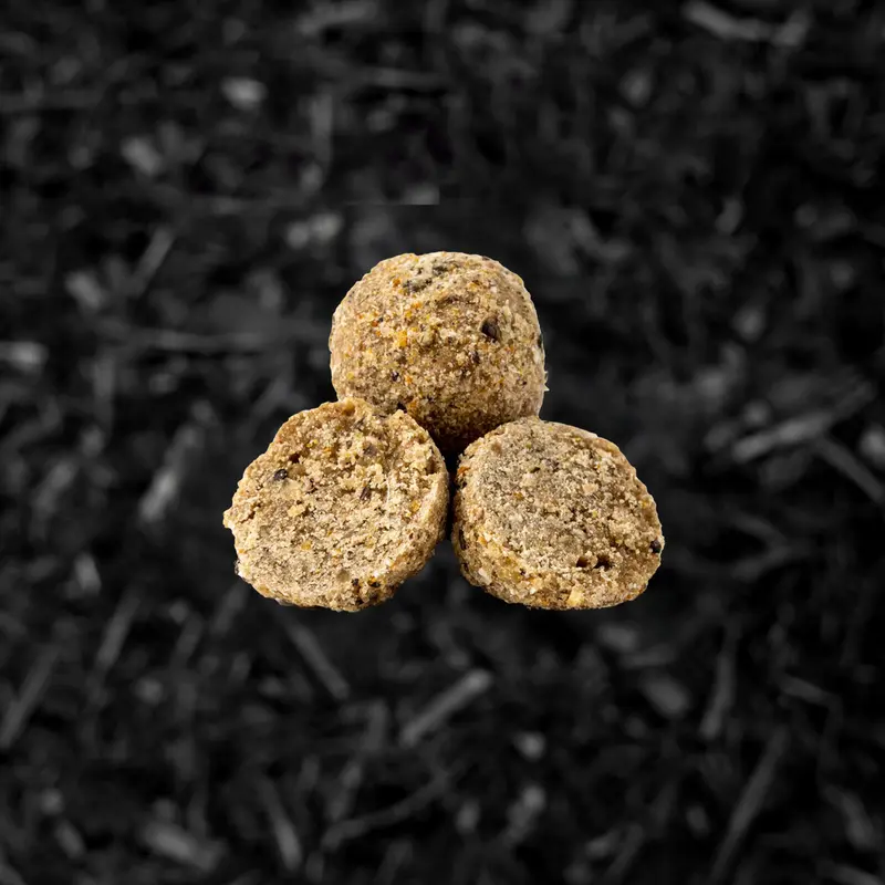 ParkerBaits OG Fruit & Nut Boilies 5kg Pouches for Carp Fishing - Nutty Flavour Blend with Tiger Nuts, Peanut Protein, and Superfoods 4