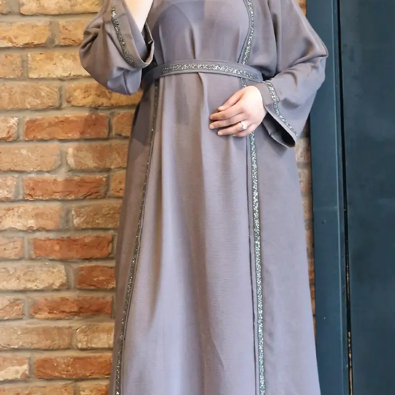 Halima open abaya 0