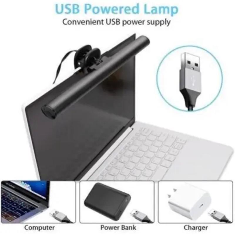 USB Powered RGB Colour Changing LED Monitor Light Bar for Computer Gaming Desk 5